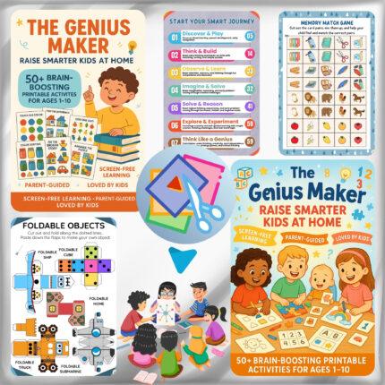 The Genius Maker - Activity eBook for Kids - Easykarao